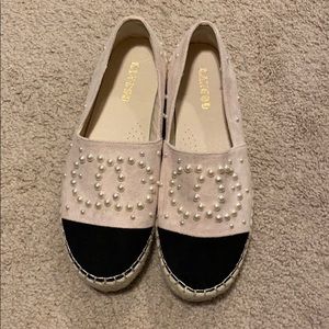 Espadrille flats